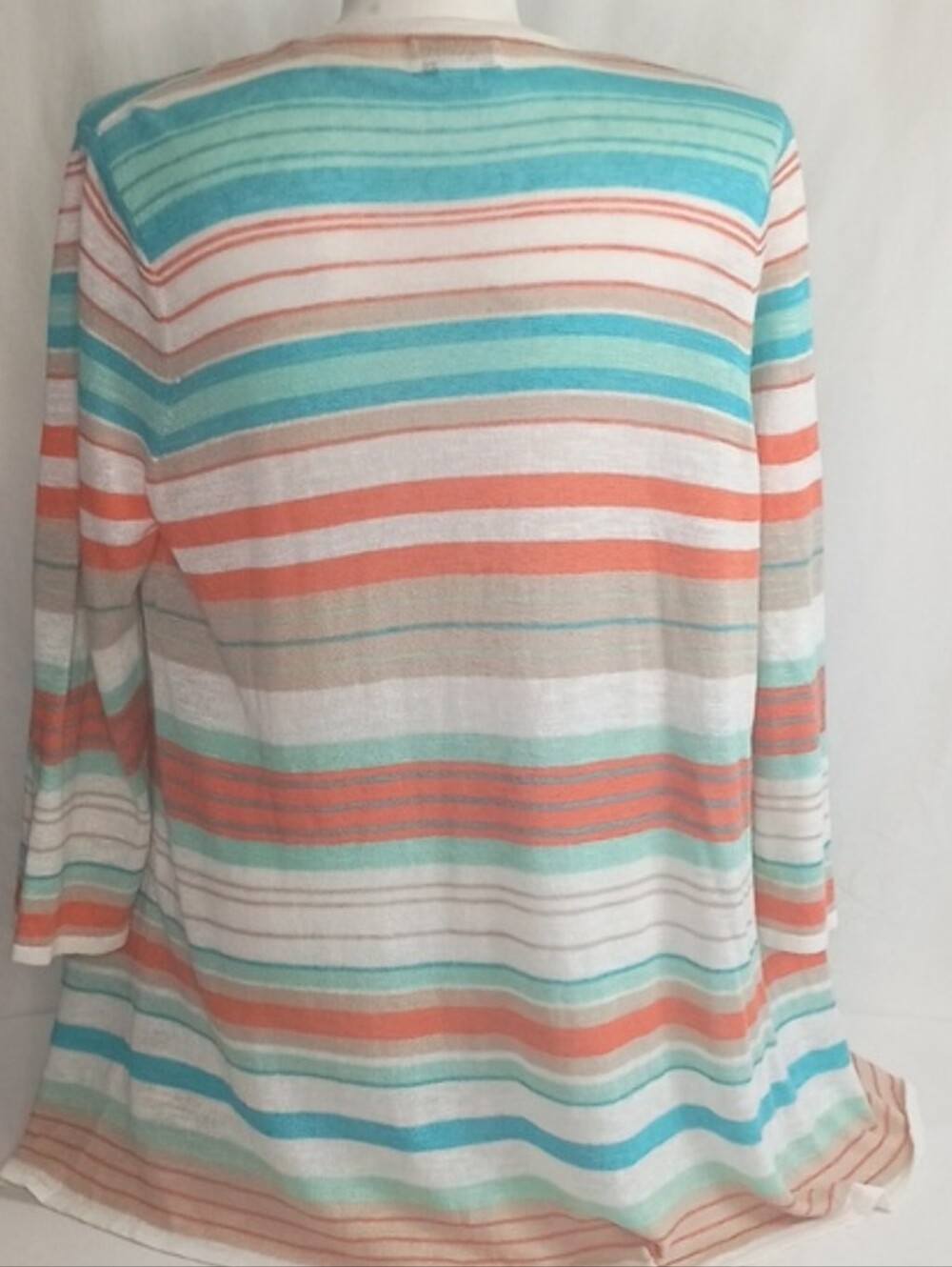 Women's Size XL Swim Cover Up Linen Resort wear Vacation Beach Sun Protection - Picture 10 of 11